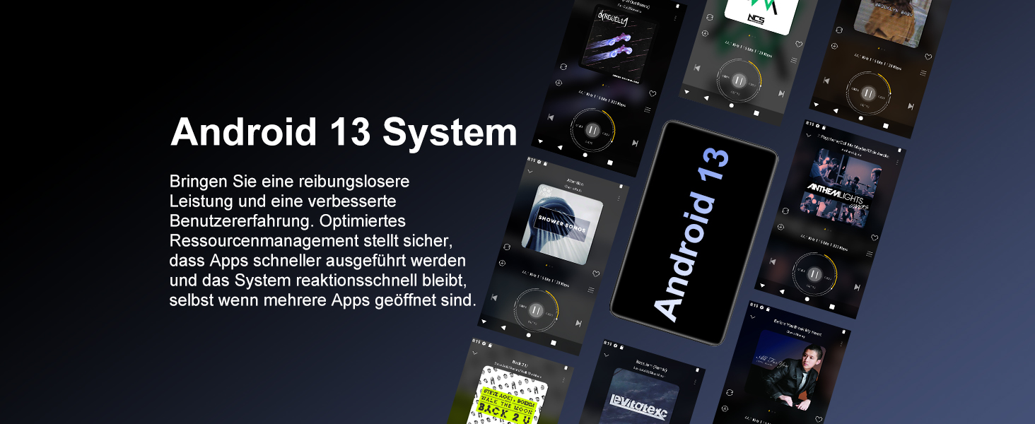 MP3 плеєр 32GB з Bluetooth 5.3, HiFi звук, для дітей, чорний (M9) - портативний музичний плеєр з еквалайзером, FM-радіо, підтримкою TF-карти до 128GB та навушниками