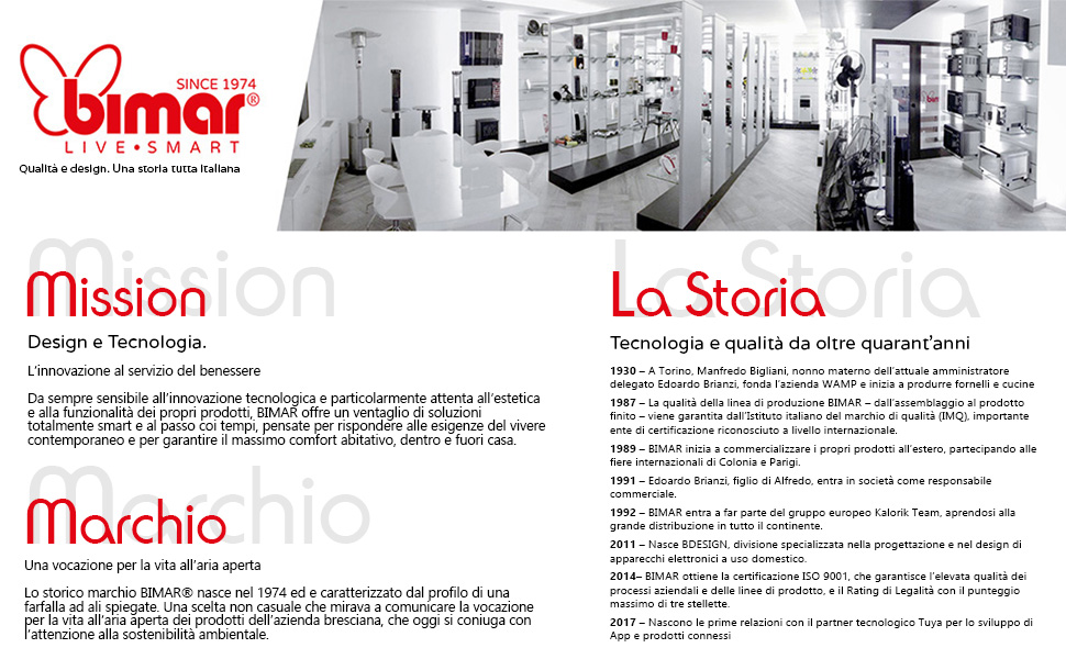 Турбовентилятор Bimar VC77 з таймером, 80 см. 3 швидкості, регульований кут нахилу, автоматичне гойдання вліво та вправо, потужність 45 Вт