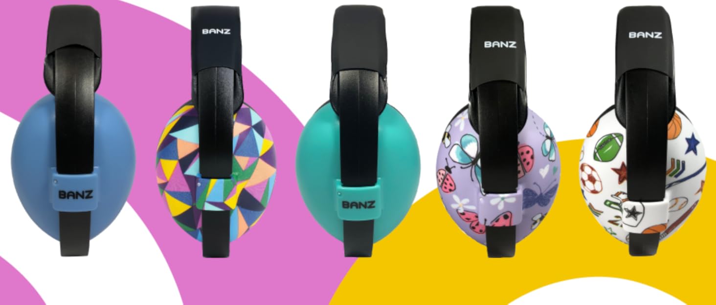 Banz Bubzee Захист вух для малюків сірого кольору