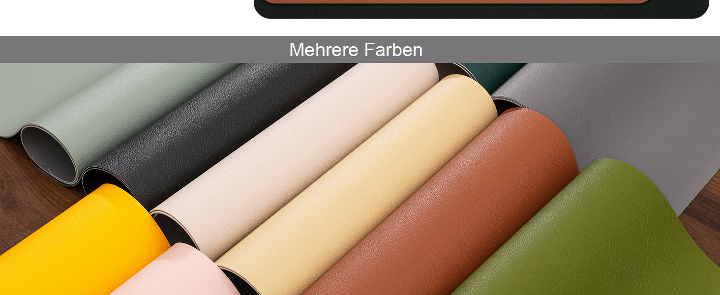 Підкладка на стіл двостороння антиковзаюча, килимок для миші та ноутбука, органайзер для офісу, штучна шкіра, 40 x 80 см / 80 x 40 см