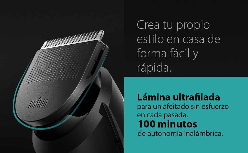 Триммер Braun MGK5445 All-In-One 10в1: для бороди, волосся, тіла, носа, чорний
