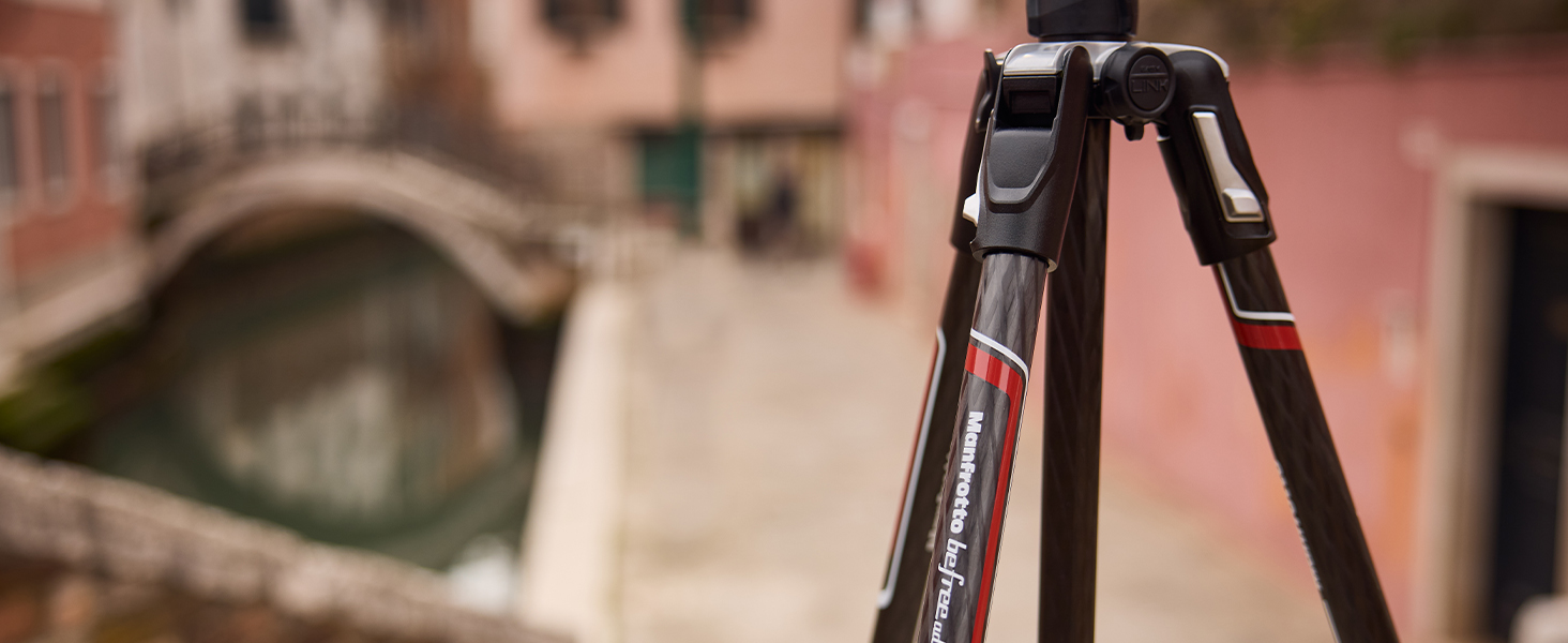 Карбоновий штатив Manfrotto Befree Advanced Twist з гідравлічною головою, компактний дорожній трипід для DSLR та бездзеркальних камер