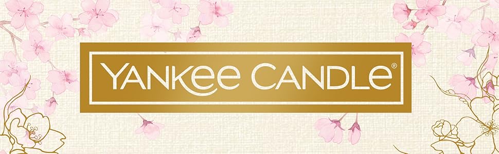 Ароматична свічка Yankee Candle Sakura Blossom Festival у склі, велика, до 150 годин, подарункова
