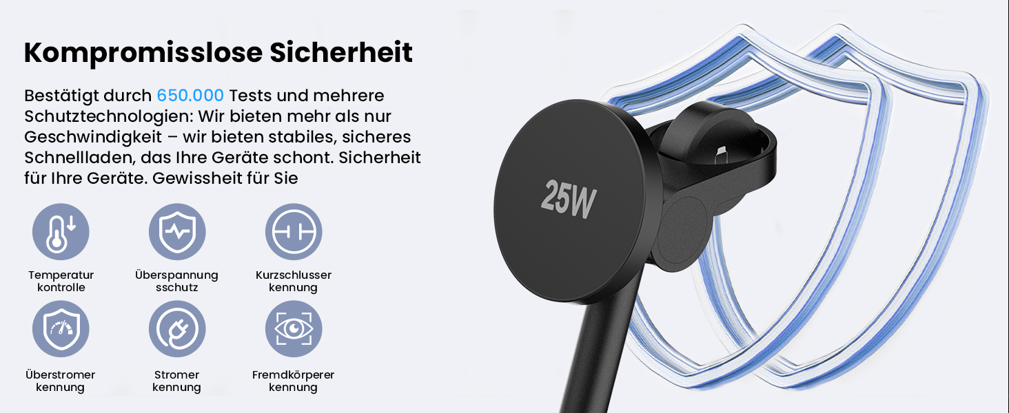 Зарядна станція JoyGeek 4-в-1 з магнітною індуктивною зарядкою 25W для Samsung Galaxy S26/S25/Ultra/Z Fold/Flip 7, бездротова зарядка для Galaxy Watch 8/5/Ultra та Buds 4/2/Pro (чорна)