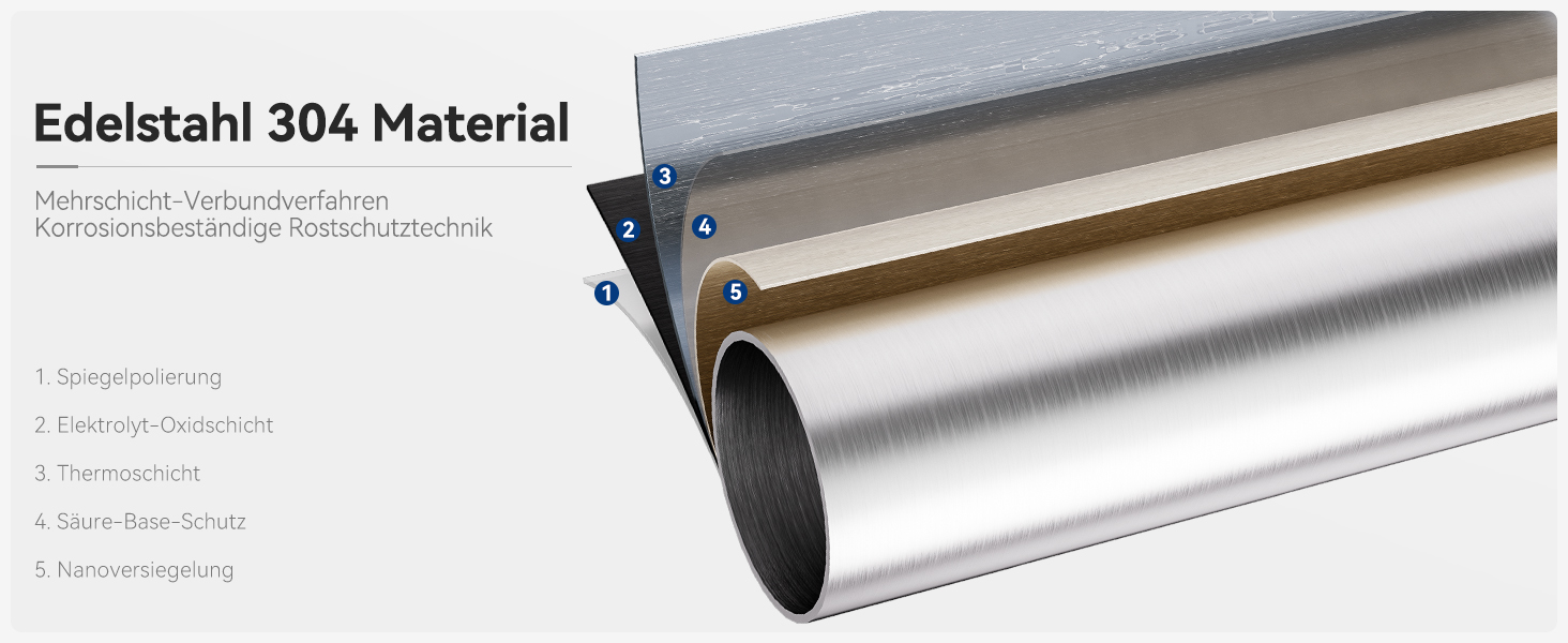 Змішувач кухонний CECIPA висувний з душем, нержавіюча сталь, 2 режими, 360° оберт, матовий чорний