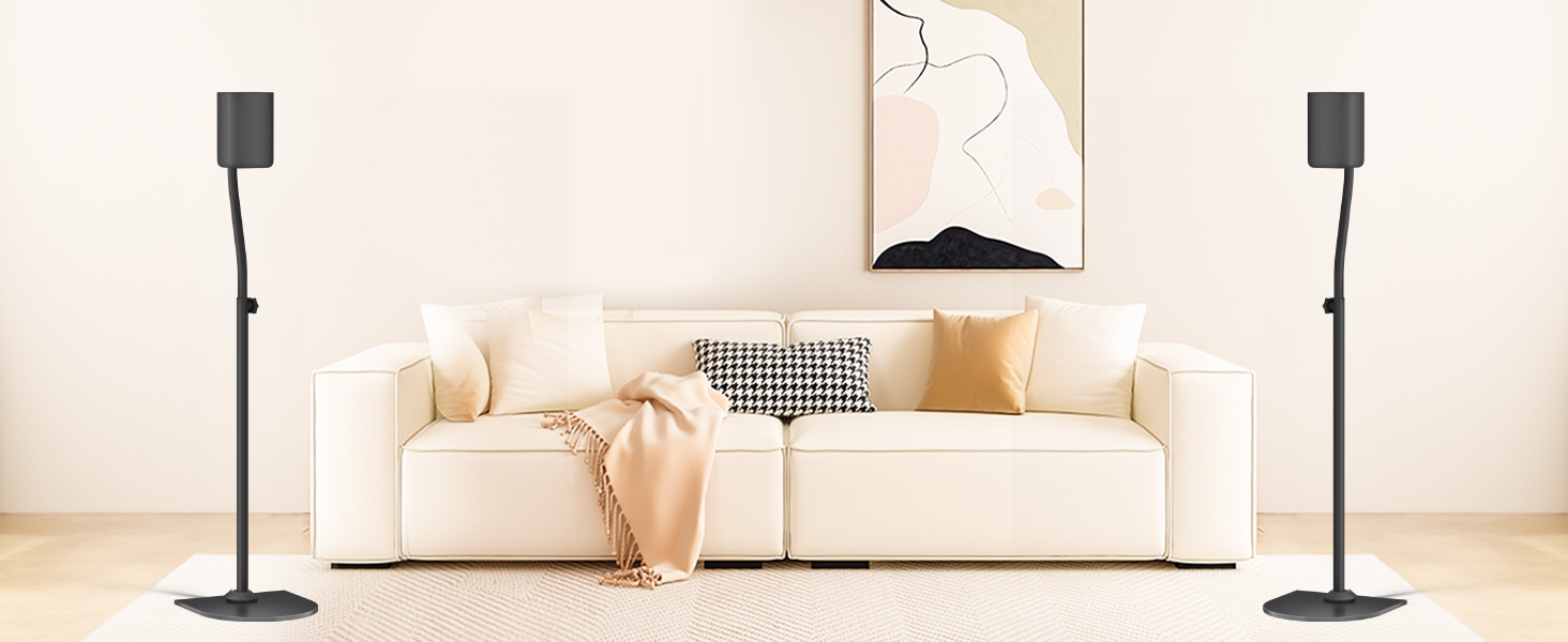 Підставка для сателітної акустики 2 шт. Розширювана висота 33-42 см - для LG, Vizio, Sony, Samsung