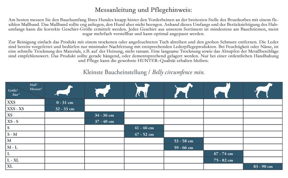 Шлейка для собак HUNTER AALBORG, шкіряна, колір cognac, розмір S-M