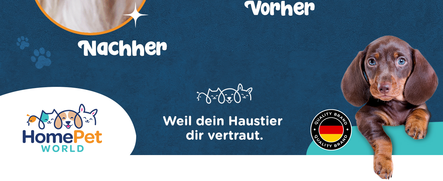 Двостороння щітка для собак та котів HomePetWorld - для догляду за довгою та середньою шерстю, видалення ковтунів та підшерстя