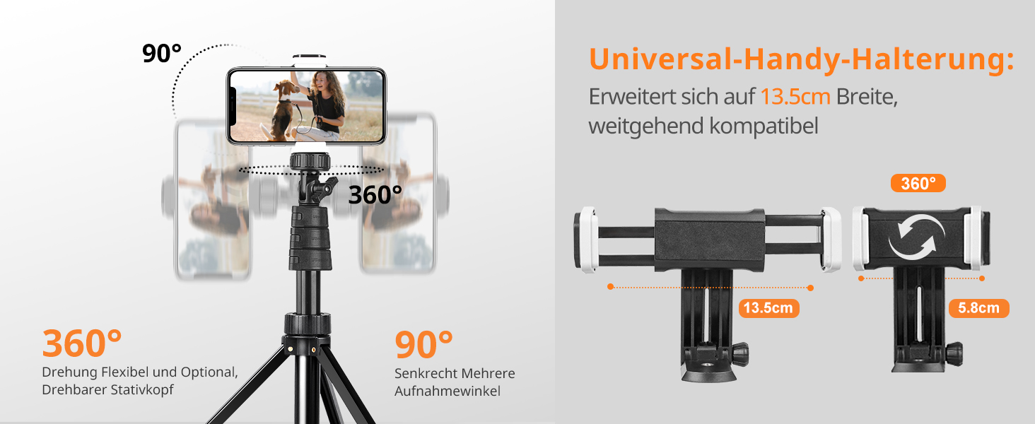 Ringlicht UBeesize 12 дюймів з триподом, 62 дюйми, для відео та стрімінгу, сумісний з телефонами, камерами, веб-камерами, сенсорне керування, білий, теплий, денне світло