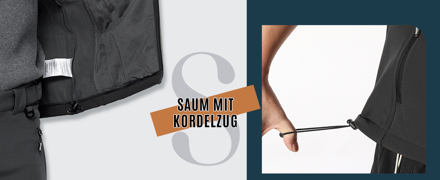 Чоловіча софтшеллова жилетка Outdoor Ventures, чорна, водонепроникна, вітронепроникна, спортивна, з декількома кишенями