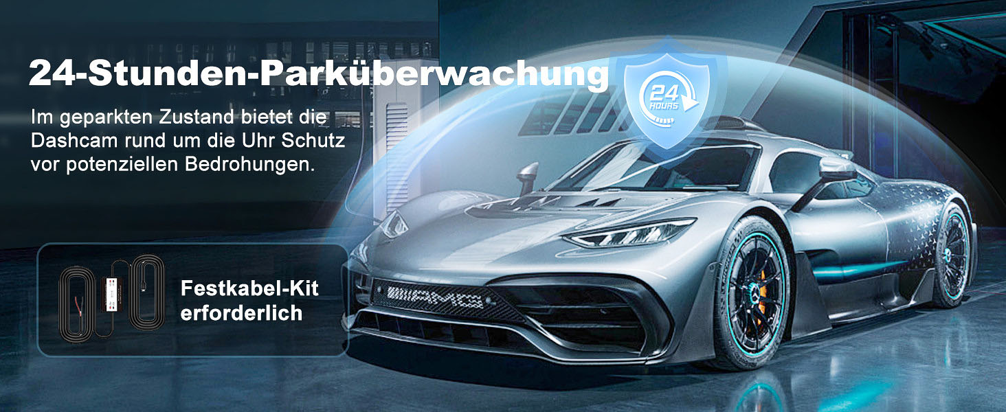 Відеореєстратор CHORTAU 4K+1080P з двома камерами, WiFi, LCD 2.99