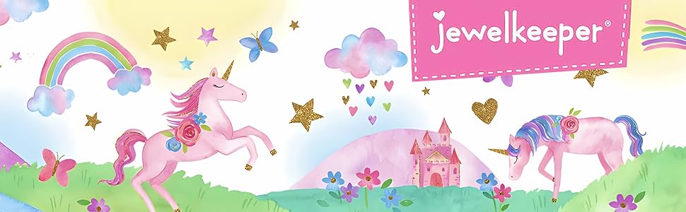 Скринька для прикрас Jewelkeeper для дівчаток з музикою та обертовою балериною, блискучий дизайн, мелодія
