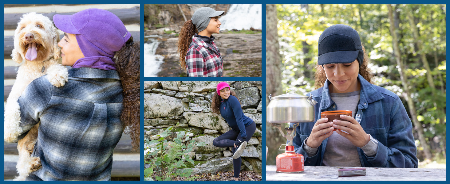 Мутка флісова TrailHeads Sport для жінок з отвором для хвістя та світловідбиваючим краєм, чорна