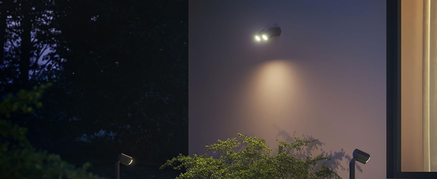 Смарт LED прожектор Steinel Spot DUO SC Connect для вулиці з датчиком руху, димований, керування через додаток, 7 Вт, 3000K, антрацит