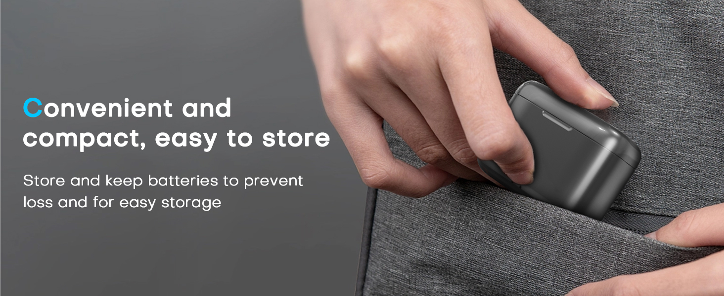 REYGEAK акумулятори для Insta360 X5, 2 x 2800 mAh, комплект з зарядним пристроєм