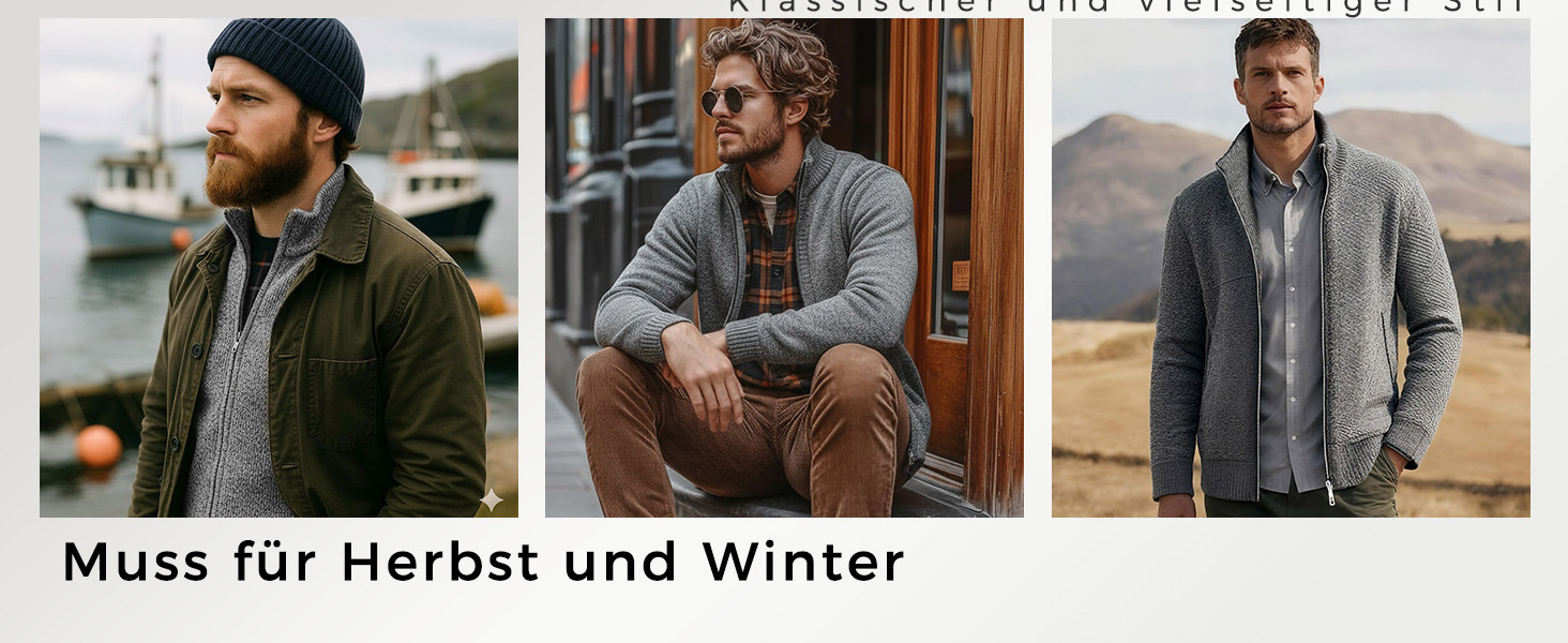 Чоловіча кардиган-кофта з флісу GLESTORE, сірий світлий, для стильного образу