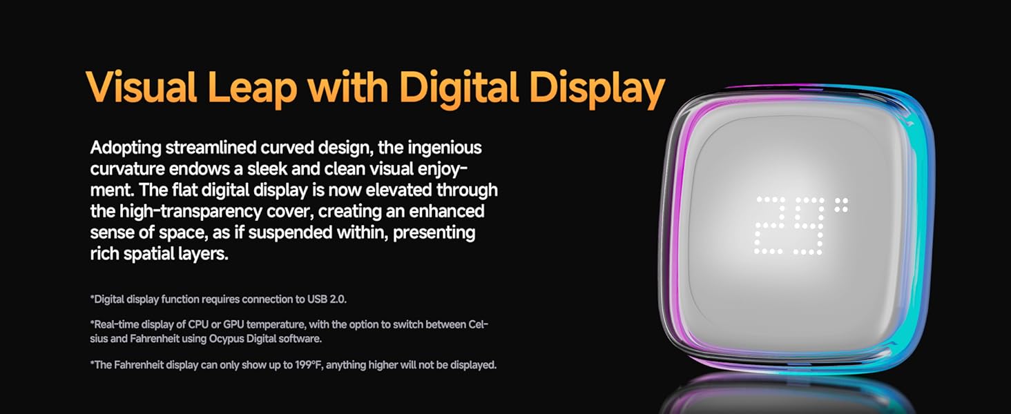 AIO рідинне охолодження ПК з цифровим дисплеєм, 360 мм, для AMD AM4/AM5 та Intel LGA 115X/1200/1700/1851 (Iota L24 WH)