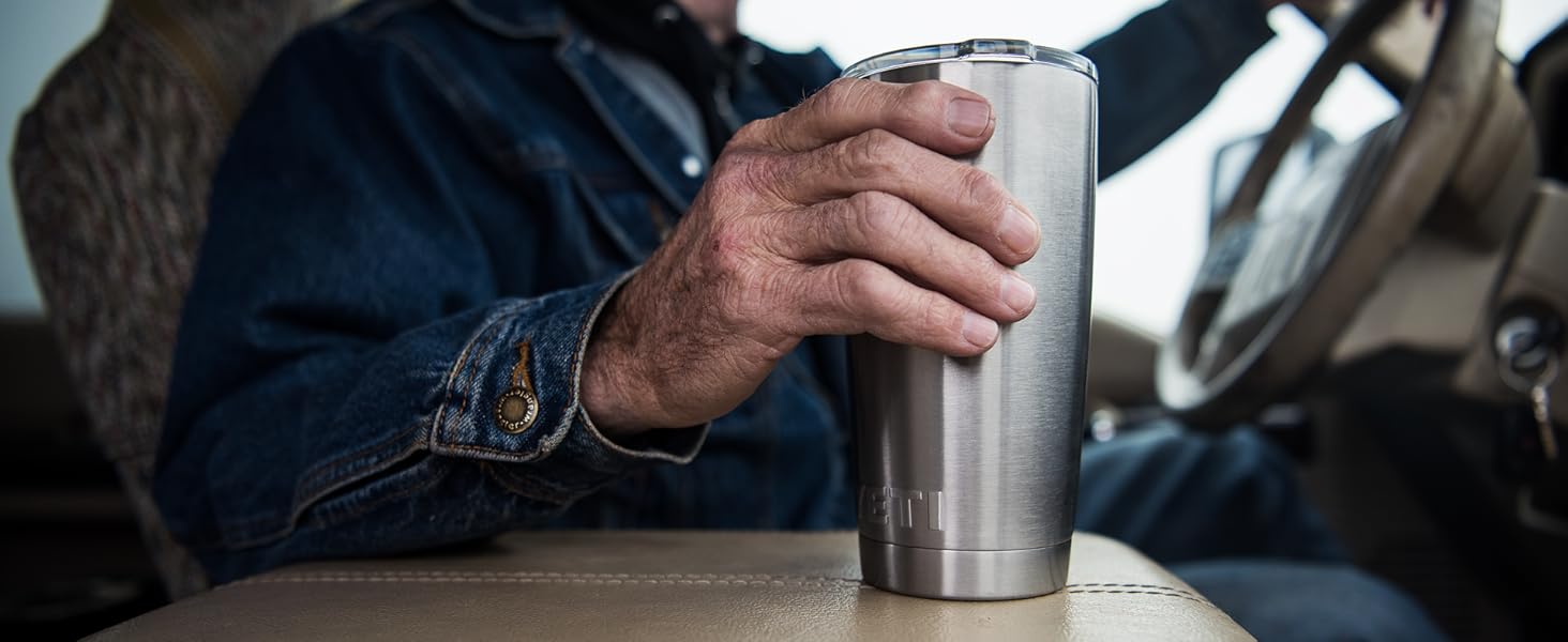 YETI Rambler 35 oz Stainless Steel Vacuum Insulated Straw Mug - Firefly Yellow