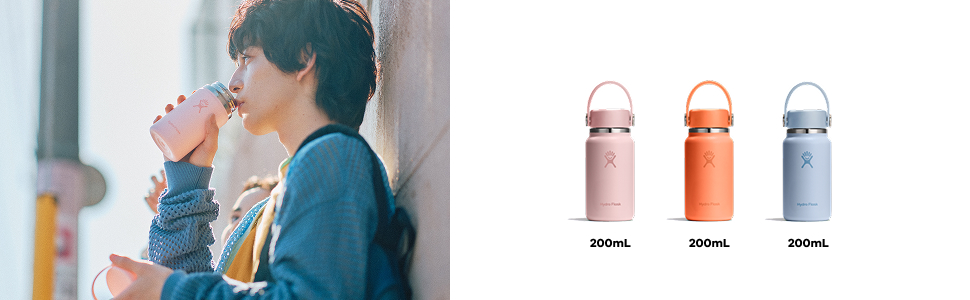 Термос Hydro Flask Micro 200 мл - ізольована пляшка, не протікає, зберігає напої холодними/гарячими до 7 годин, компактний, міцний, колір Birch