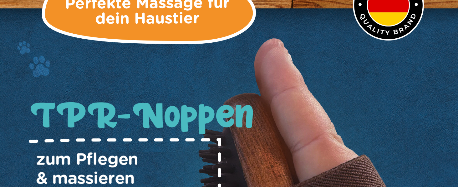 Двостороння щітка для собак та котів HomePetWorld - для догляду за довгою та середньою шерстю, видалення ковтунів та підшерстя