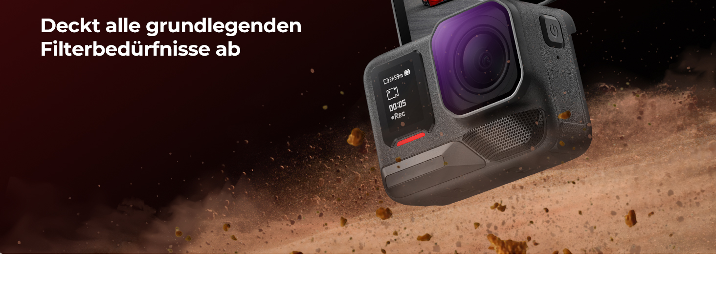 Набір фільтрів K&F CONCEPT ND/PL для Insta360 Ace Pro 2: ND8/PL, ND16/PL, ND32/PL, ND64/PL, нейтральні фільтри для екшн-камер, оптика HD з багатошаровим покриттям