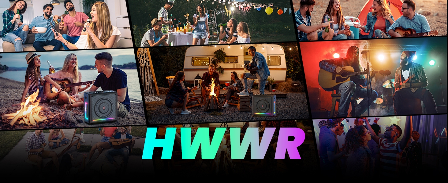 Караоке машина з 2 мікрофонами, портативна Bluetooth колонка з підсвіткою, FM, USB, TF, AUX, TWS, для дорослих та дітей, MS78