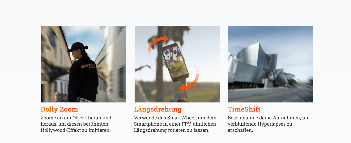 Insta360 Flow - Gimbal для смартфона з автотрекінгом, 3-осьова стабілізація, вбудований селфі-стік та штатив, білий