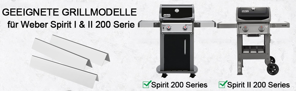 Решітка-гриль чавунна для Weber Spirit I & II серія 200, Spirit E-210, E-220, S-210, S-220. Замінна деталь Weber 7637, 44,5 см