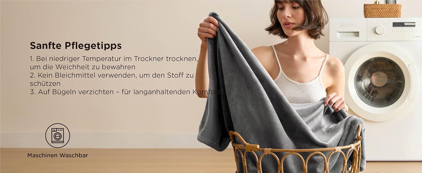 BEDSURE Плед фланелевий теплий, м'який, 150x200 см - ідеальний подарунок для жінок. Плед для дивана, ковдра для відпочинку.