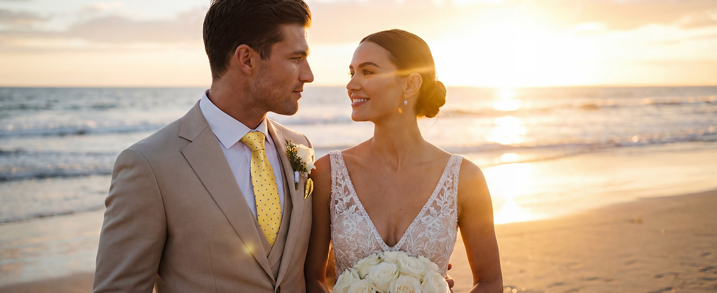 HISDERN Шовкова краватка для чоловіків 160 см, набір з кишеньковим хустинкою, для весілля та бізнесу, елегантний краватка (A1 Помаранчевий)