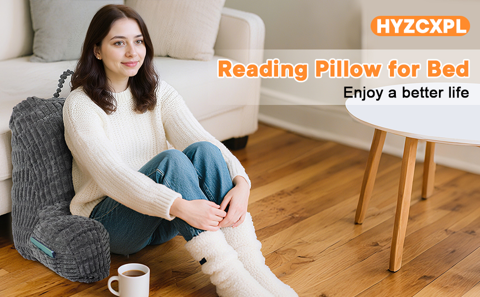 Підлогове крісло-мішок з підтримкою спини для читання, відпочинку та перегляду телевізора, підходить для дорослих