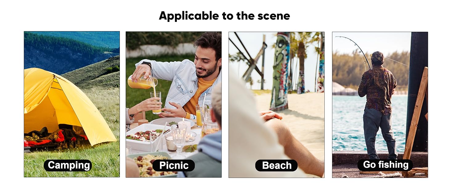 Розкладний крісло-диван Northroad для кемпінгу на 2 особи, чорний. Зручне диван-крісло для відпочинку на природі, для пікніків, пляжу, подорожей. Має підстаканники та тримач для келихів.