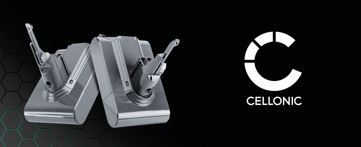 CELLONIC Акумулятор для пилососа сумісний з Dyson V7 Origin, Motorhead, Trigger, +, SV11 (21.6V, 2500mAh) V7 - 2500mAh
