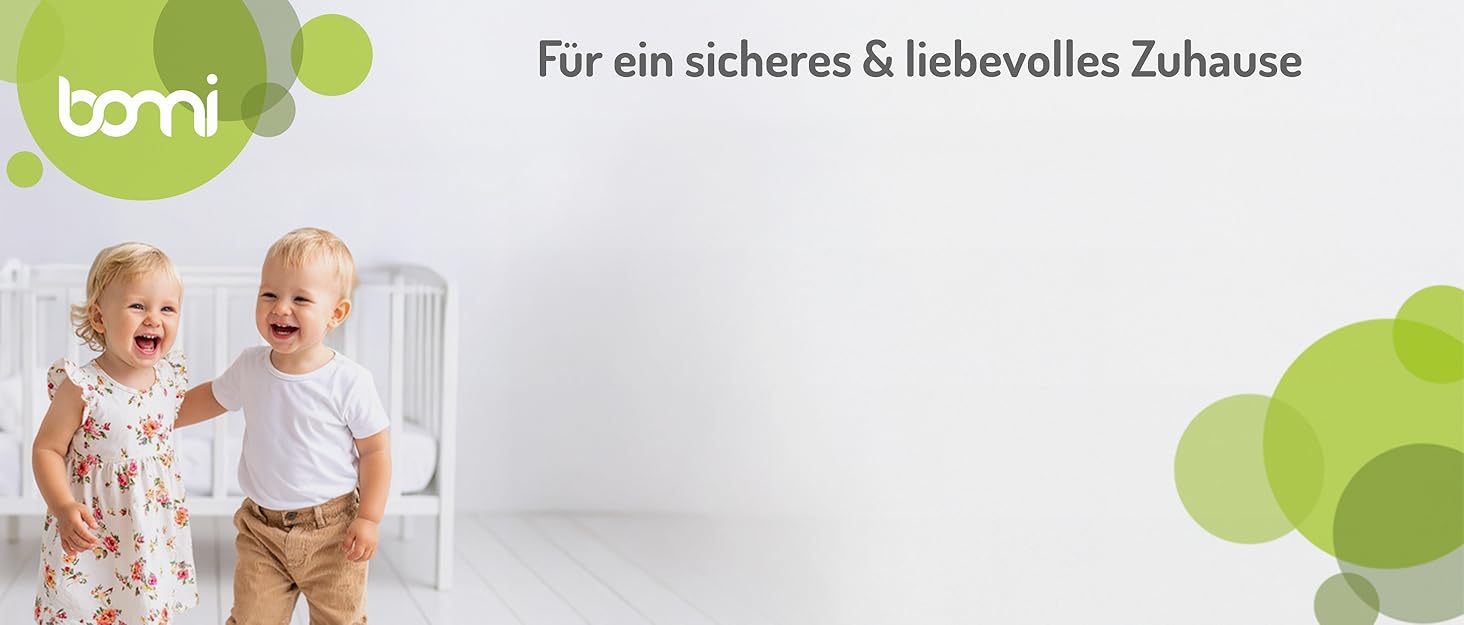 Захист для воріт BOMI Mira | Сітка для воріт з люком для котів | Ідеальний захист для собак, котів та цуценят | Металева сітка для воріт у квартиру, білий колір | Ширина: 73-83 см