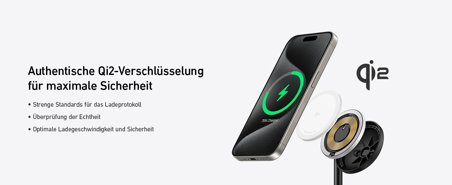 Anker MagGo 3-в-1 Бездротова Зарядка, 15W, MagSafe, Qi2, для iPhone 16/15/14/13, AirPods Pro, Apple Watch Ultra (з USB-C блоком живлення та кабелем), Чорний