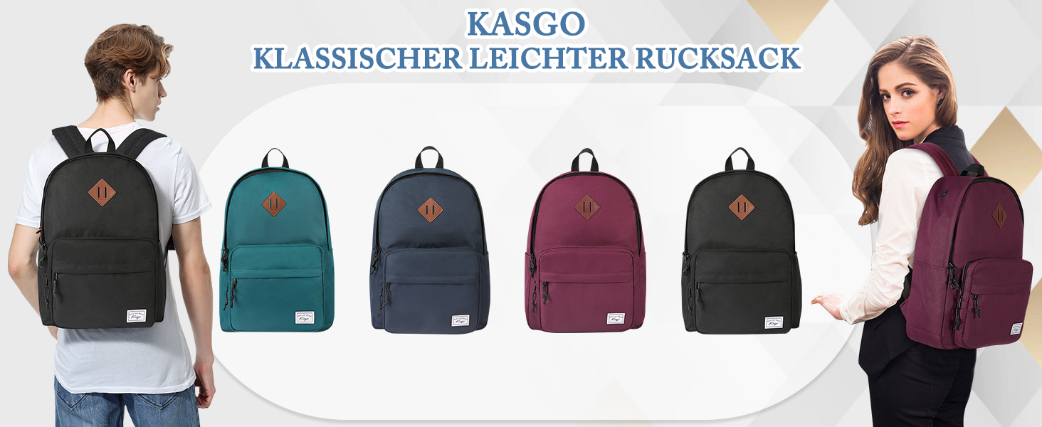 Шкільний рюкзак для підлітків: легкий, 15.6 дюймів, для ноутбука, чорний. Підходить для чоловіків, жінок, хлопців та дівчат, для школи, університету, подорожей та роботи. Об'єм 17,8 л.