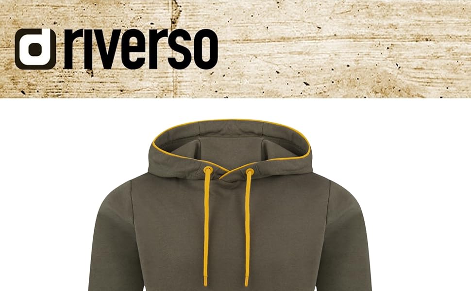 Чоловіча худі riverso RIVEnno Regular Fit з капюшоном, колір Port Red (темно-червоний), розмір 3XL