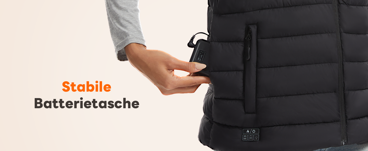 Електрична гріюча жилетка для чоловіків та жінок, 16000mAh, 3 режими нагріву, для катання на лижах та активного відпочинку, пральна, L-XL