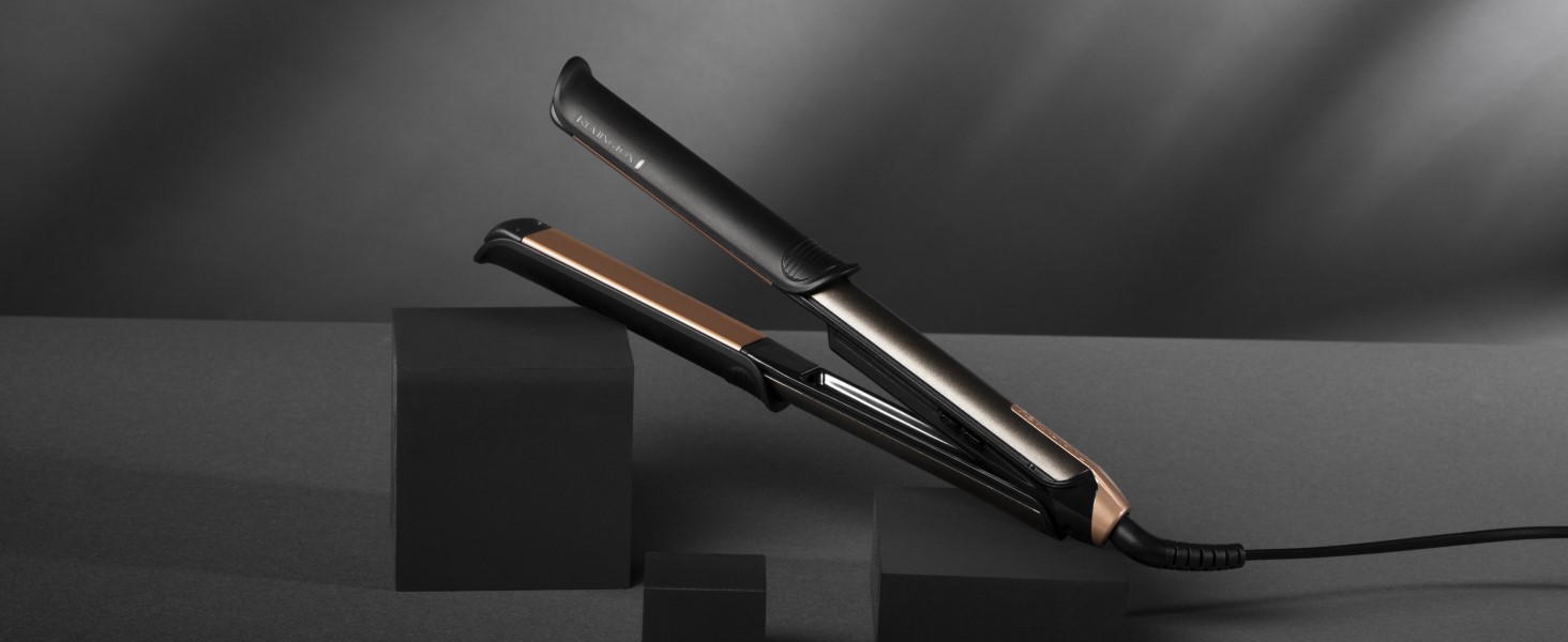 Випрямляч та локонів Remington ONE S6078 [2-в-1 Мультистайлер] з цифровим дисплеєм 150-230°C, включаючи щітку, кліпси та рукавичку