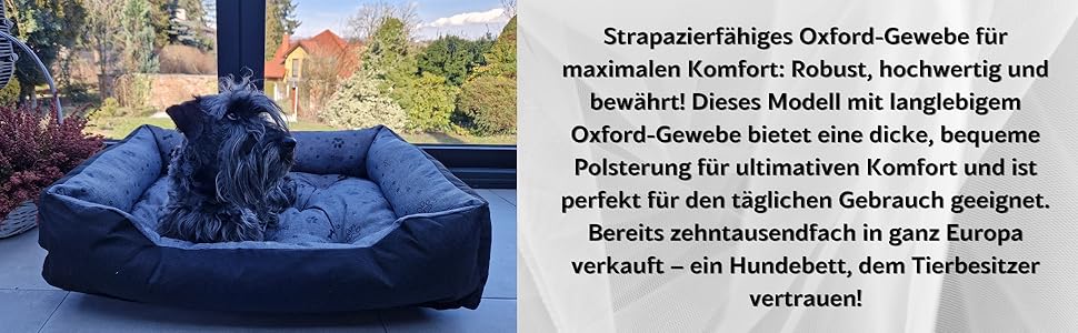 Крісло-ліжко для собак Dogs4Life Velours, 135 x 100 см | Ортопедичне, водонепроникне, з бортиком | Підходить для великих собак | Зелений велюр