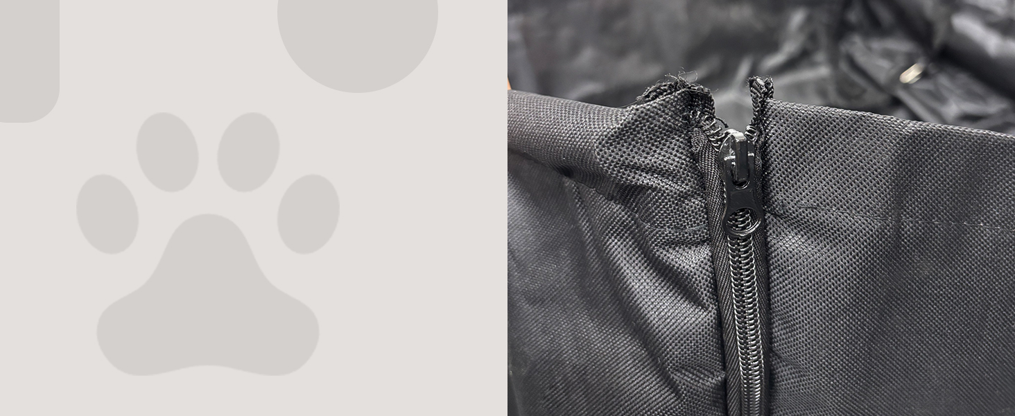 Автокрісло для собак - міцне, водонепроникне, для малих та середніх порід