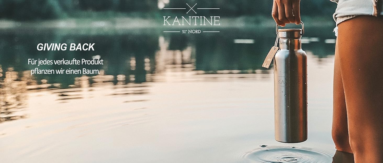 Ланчбокс із нержавіючої сталі Kantine 51° Nord, герметична бенто-бокс 1200 мл для дорослих і дітей, без пластику