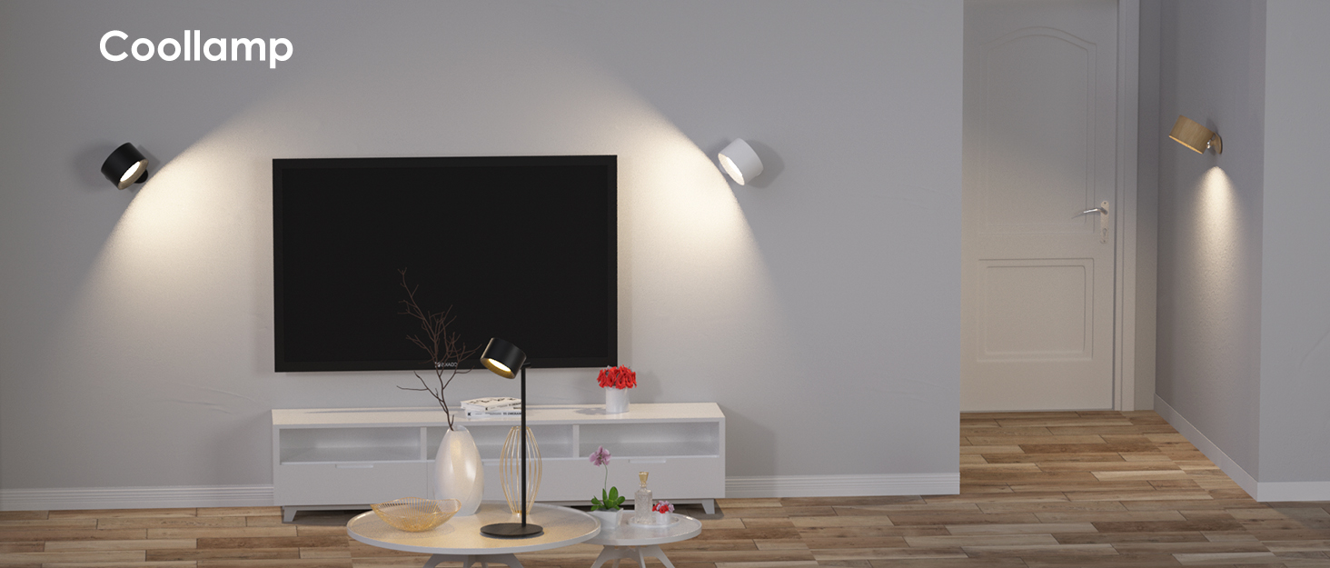 LED настільна лампа, невеликий скляний світильник з 3 режимами кольору, вінтажний приліжний світильник для вітальні та спальні