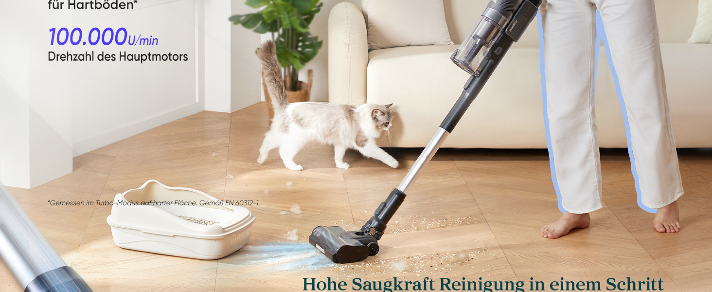 Бездротовий пилосос Levoit LVAC-200 MAX з HEPA-фільтром для дому та авто