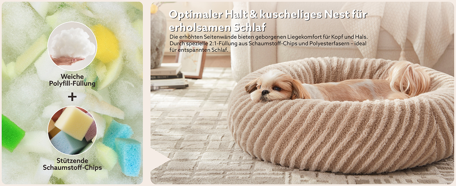 Кругле ліжко для собак середніх порід та котів, сіре. Зручне, миється, знімний кошик, наповнювач гранулят та Memory Foam, 76x76x20 см