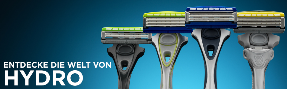Смінні касети для бритви Wilkinson Sword Hydro 5 для чоловіків, з зволожуючим гелем та тримером, 12 шт (4х3)