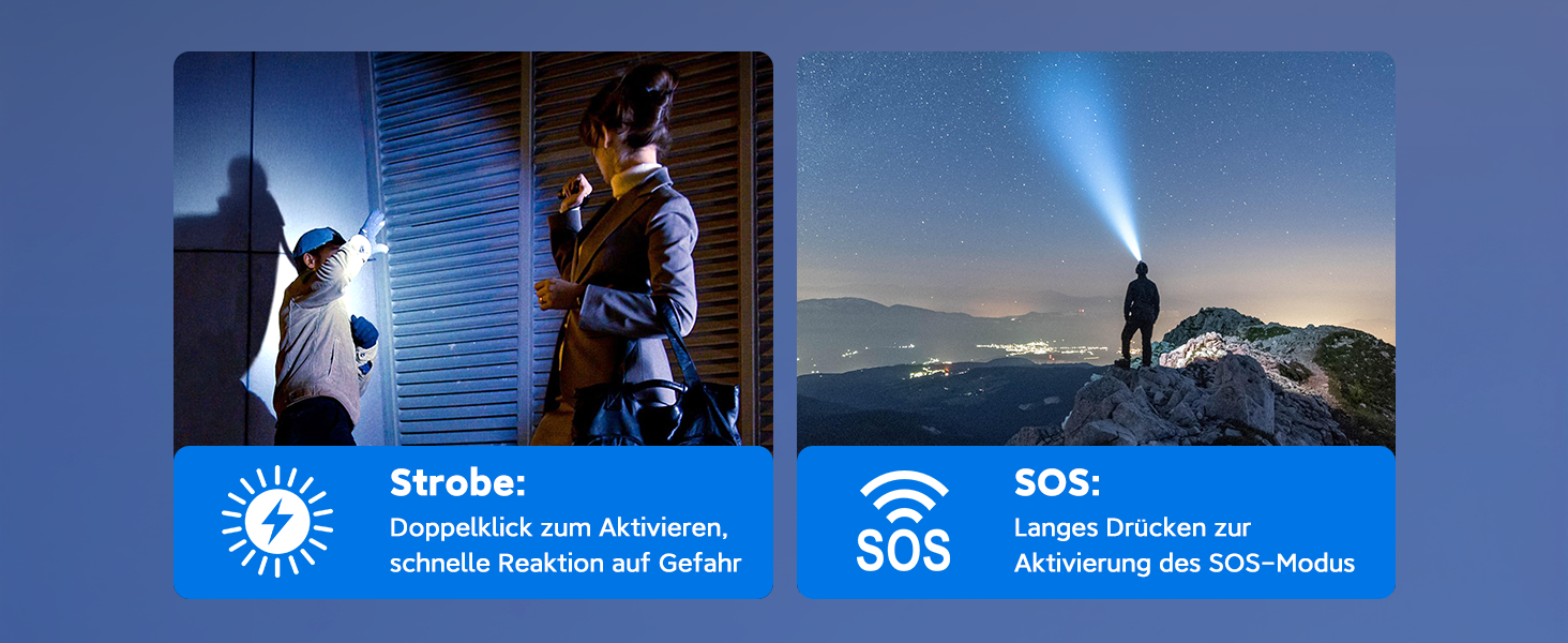 LED ліхтарик GEARLITE EDC Mini - 5000 люмен, 5 режимів, акумуляторний, IPX4, магнітна кришка