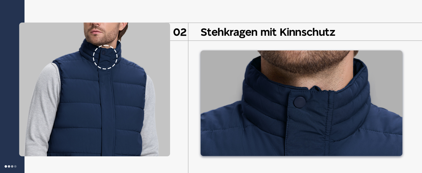 Чоловіча степкова жилетка 33000ft - тепла спортивна жилетка для туризму, гольфу, їзди на конях та активного відпочинку. Водовідштовхуюча жилетка з 4 кишенями. Колір: темно-синій, розмір S