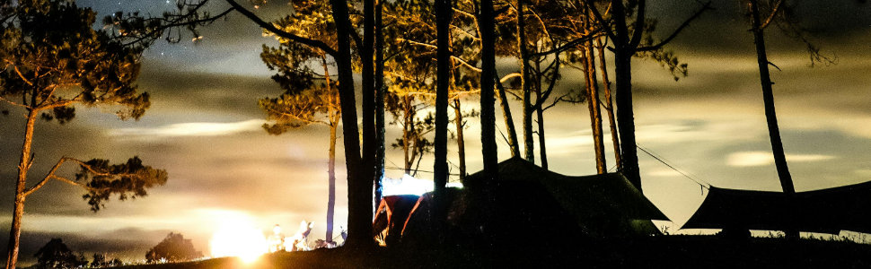 Складний алюмінієвий стіл для кемпінгу CampFeuer на 6 осіб 120x60 см - садовий, балконний, висота регулюється