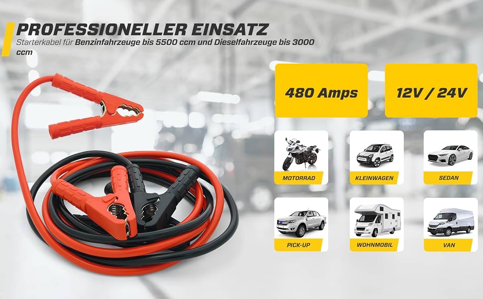 Бустер-стартер MAXTOOLS JS500 2200A 22Ah для авто та мікроавтобусів (12V, дизель/бензин) з LED-ліхтарем, USB та подовженим кабелем 3.5м